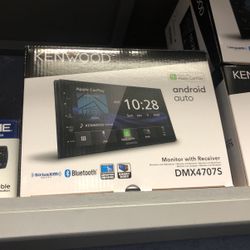 Kenwood Dmx4707s Apple CarPlay Stereo On Sale For 279.99
