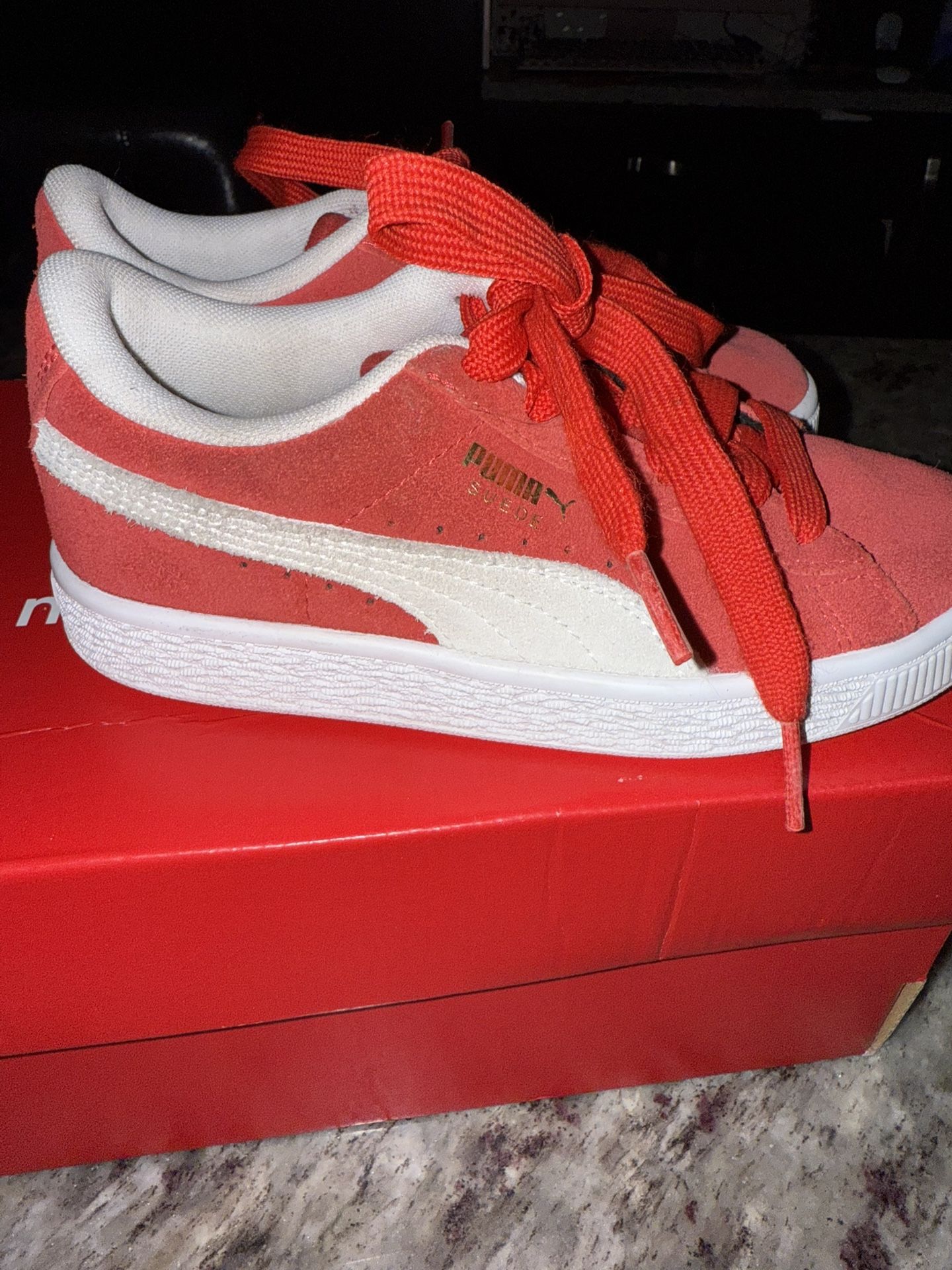 Red Puma (Big Kids) Size 1