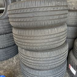 235/55/19 Four Tires Michelin Good Condition 