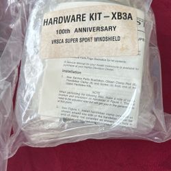 Harley Davidson  Vrsca Super sport Windshield 100th Anniversary New Complete W/ Mounting Kit”