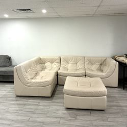 Modular with Ottoman Sectional Couch / Sofa [FREE Delivery🚚]