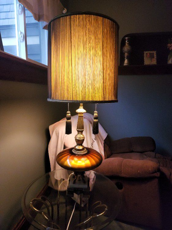 Vintage  Pair Of Lamps