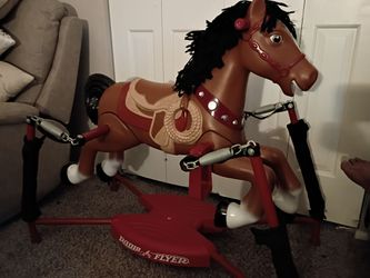 Toy Horse bounce spring Radio flyer