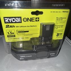 Ryobi 18v One+ Battery 