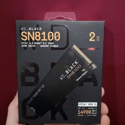 WD SN8100 2TB SSD NVMe