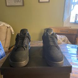AIR JORDAN 4 BLACK CAT SIZE 12