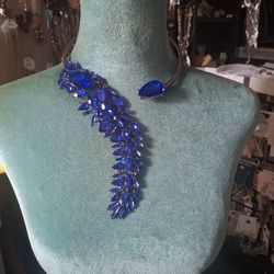 Rhinestone Choker Necklace 