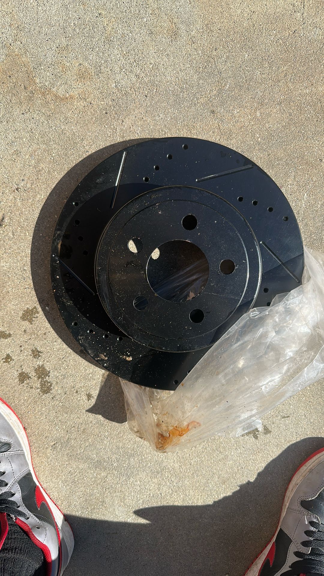 slotted rotors for 5.7-6.1 chrysler challenger magnum