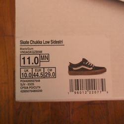 Vans Chukka Size 11 New 