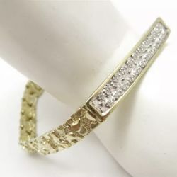 10k Diamond Bracelet 