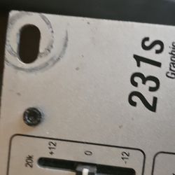DBX Equalizer 