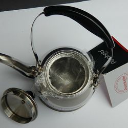 POTOBELO ITALIA STAINLESS STEEL KETTLE TEAPOT 1 Qt
