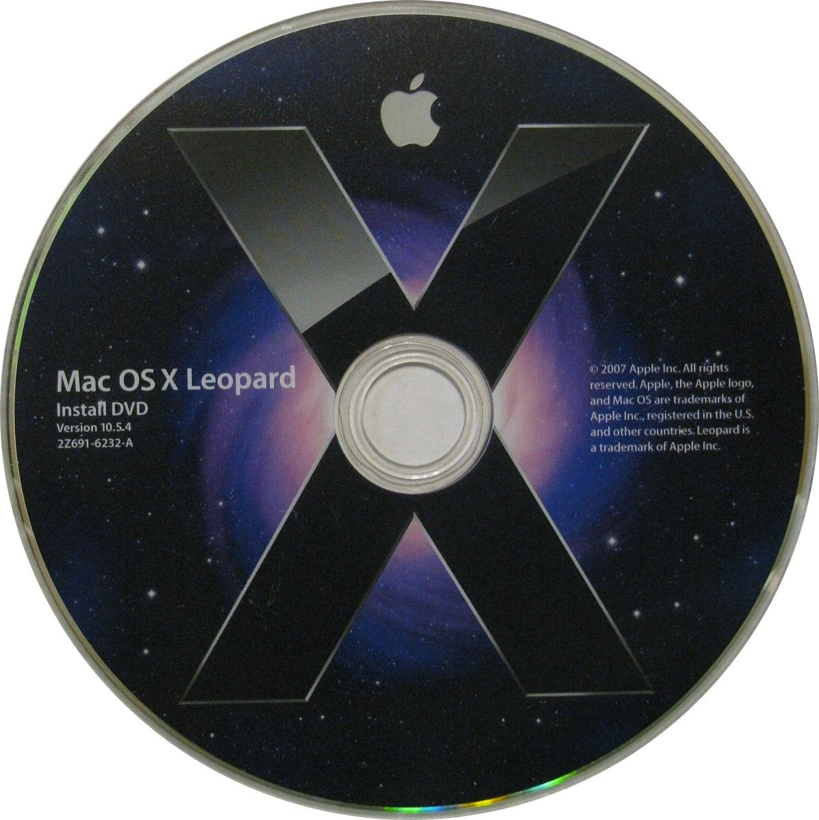 MAC OS X LEOPARD INSTALL DVD