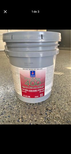 Sherwin Williams semigloss interior paint extra white cero voc new