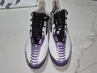 New Never Used F50 Elite FG Messi Size 9.5 Men/ 10.5 Wmn White