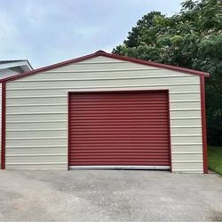 16x20 Steel Building Garage 