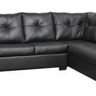 Brand new brown leather sectional