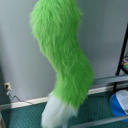 Green Furry Tail