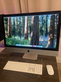 2019 Apple iMac 27-inch Retina 5k Sequoia macOS 16gb Ram i5 Processor 6-core 1tb Hdd