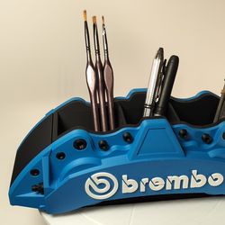 Brembo caliper desk organizer pen holder