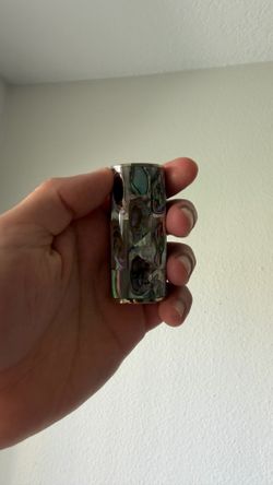 Vintage Abalone Lighter Case