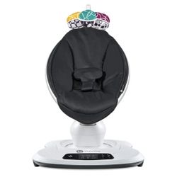  New 4moms 4MamaRoo Multi Motion Baby Swing Bluetooth 5 Unique Motions Grey.