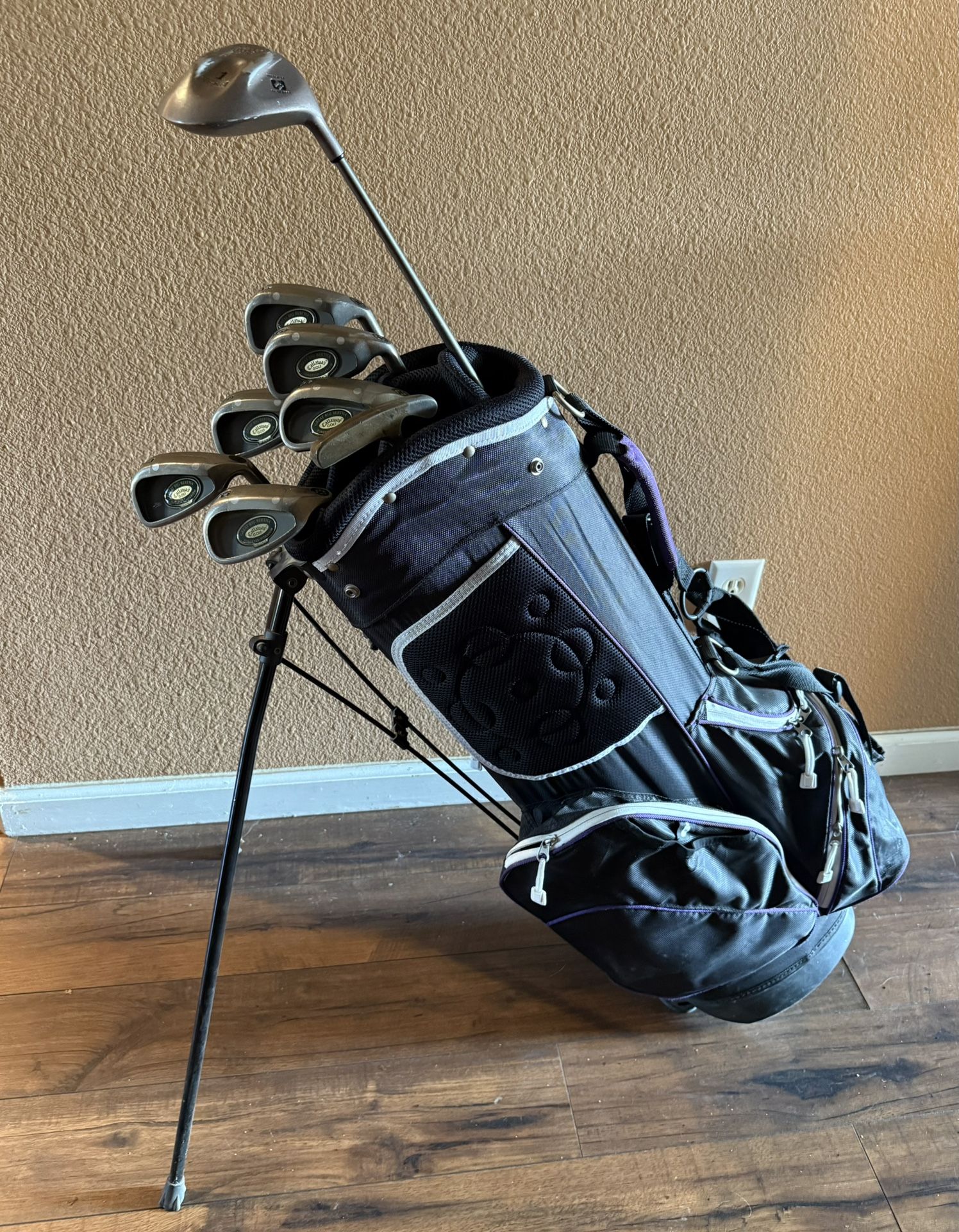 Women’s Ladies Golf Club Set w/Callaway Irons 