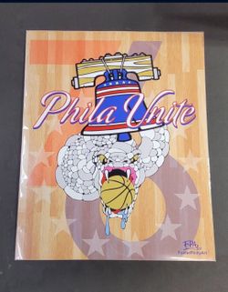 🏀 Phila Unite 16 X 20 FosterPhillyArt