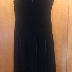 Black Velvet Dress