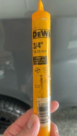 DeWalt concrete drill bit  3/4” 21-1/2 inches