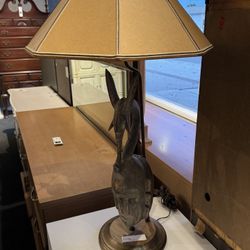 African Sculpture Lamp