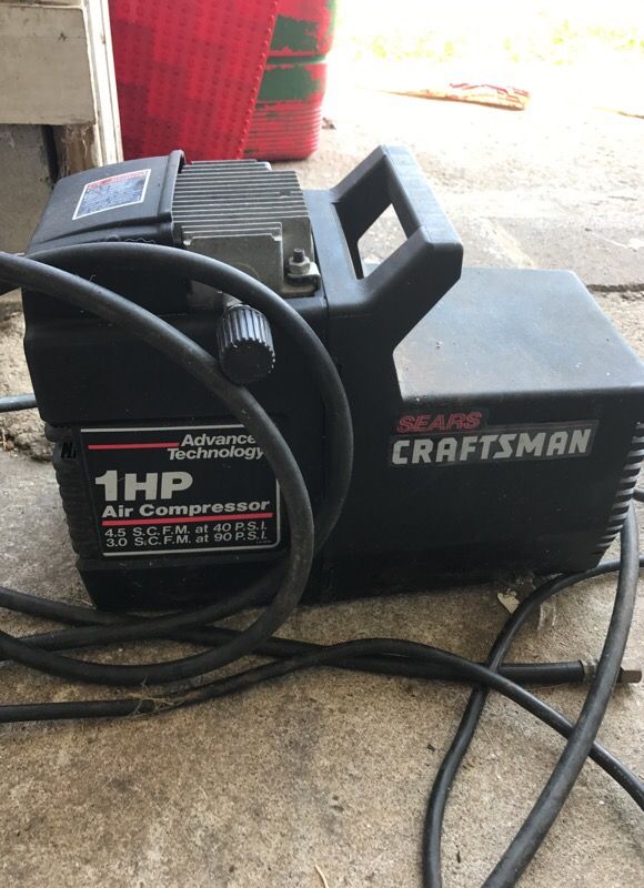 Tankless 1 HP Air Compressor for Sale in Gray GA OfferUp