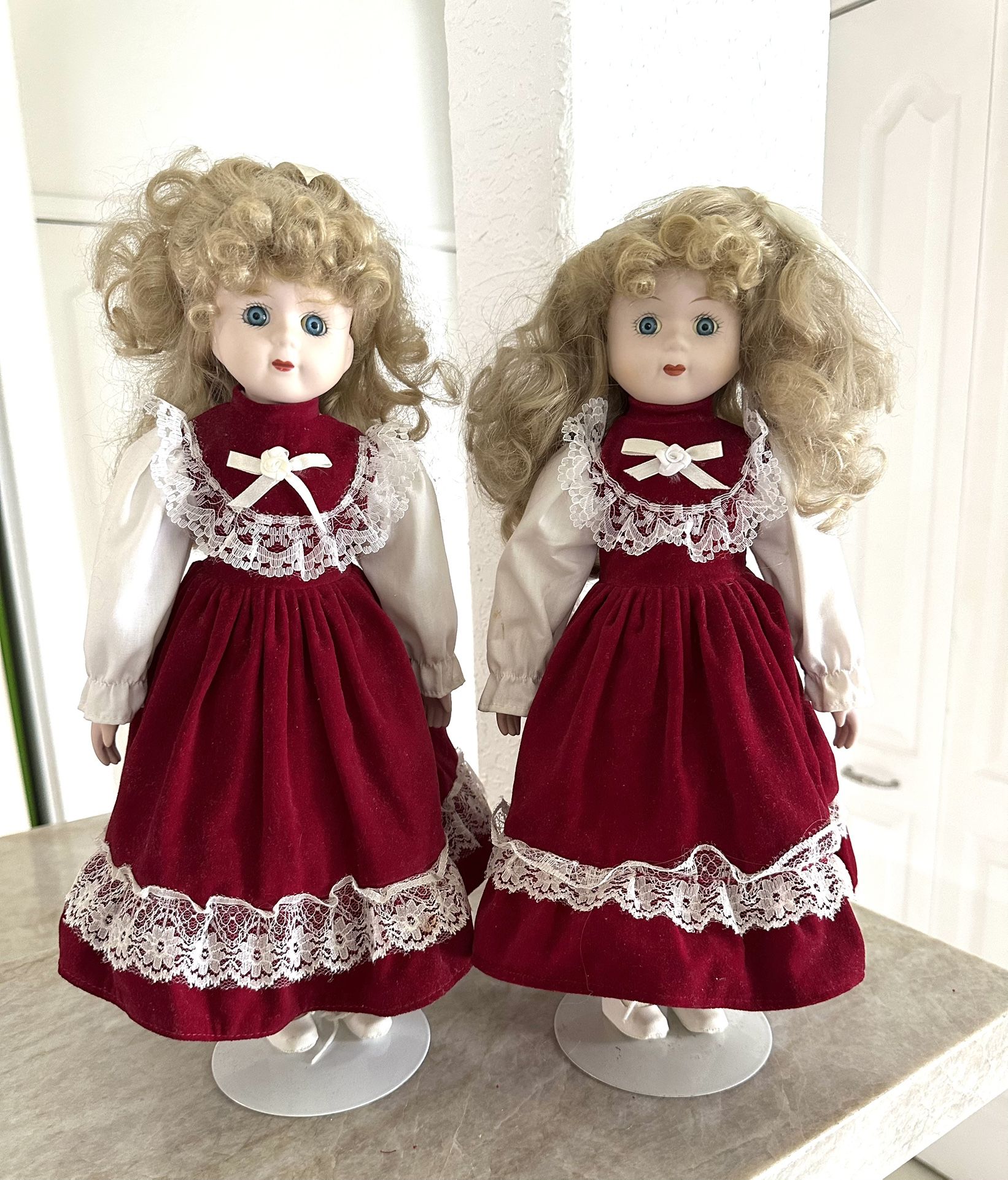 Porcelain Bisque Dolls