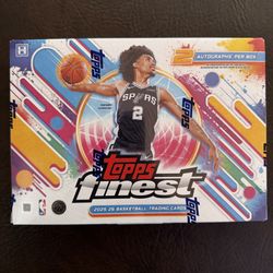 2025-26 Topps Finest Basketball Hobby Box New Sealed 