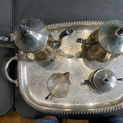 5 Piece sterling silver Tea Set 