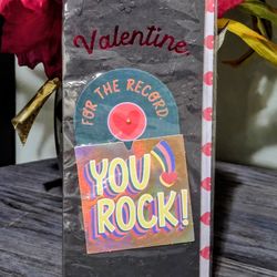 Valentines Card "You Rock" 
