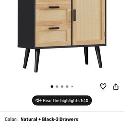 Rattan style sideboard/cabinet