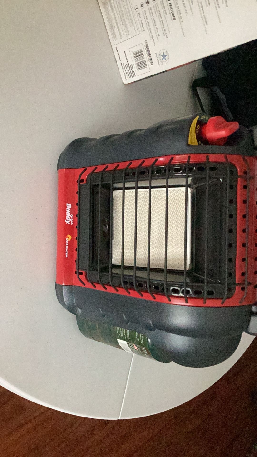 Portable indoor radiant heater