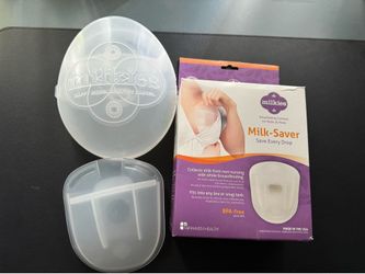 Brand New Milkies Milk-Saver Breast Milk Collector Storage Never Used