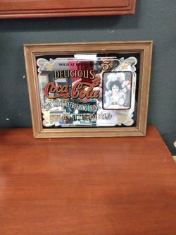 Rare Vintage Coca Cola Mirror 