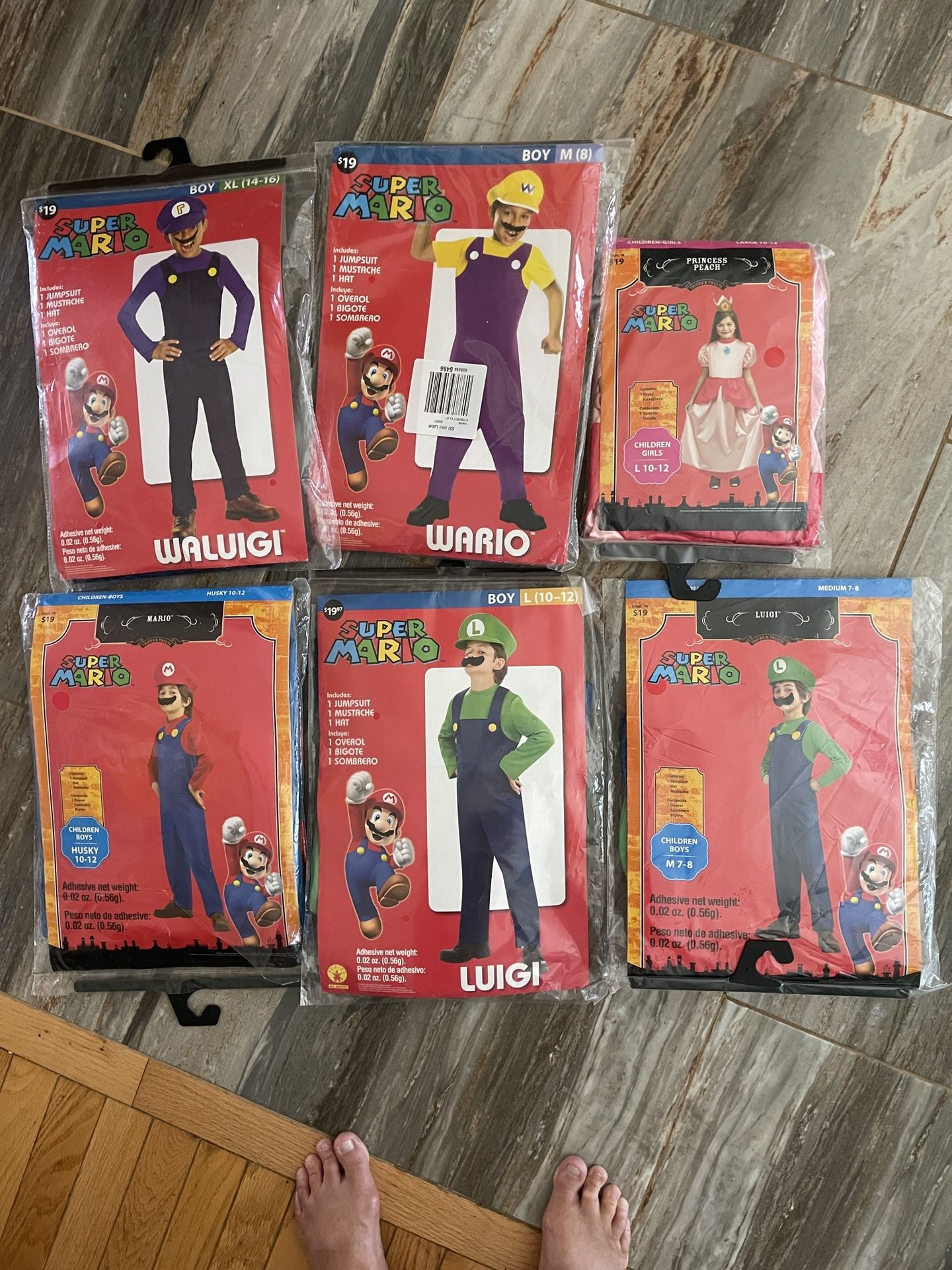 Wario Child Costume