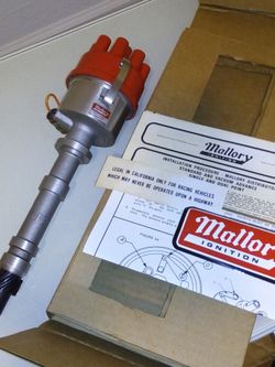 Mallory Dual Point Distributors SBC with out vacuum advance