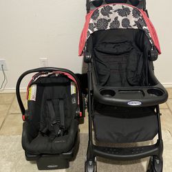 Infant Car Seat And Stroller Set