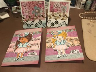 Handmade cards and jewelry