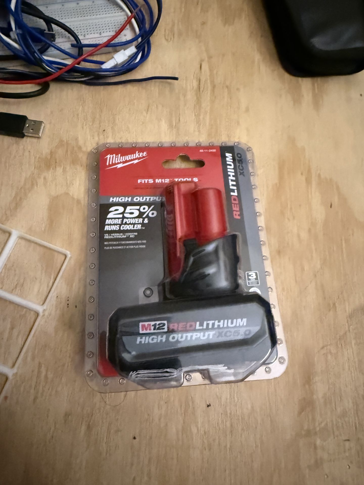 Milwaukee M12 High Output 5.0AH Battery (Bulk Options Available)
