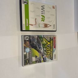Wii Fit And Need For Speed Nitro Wii Games