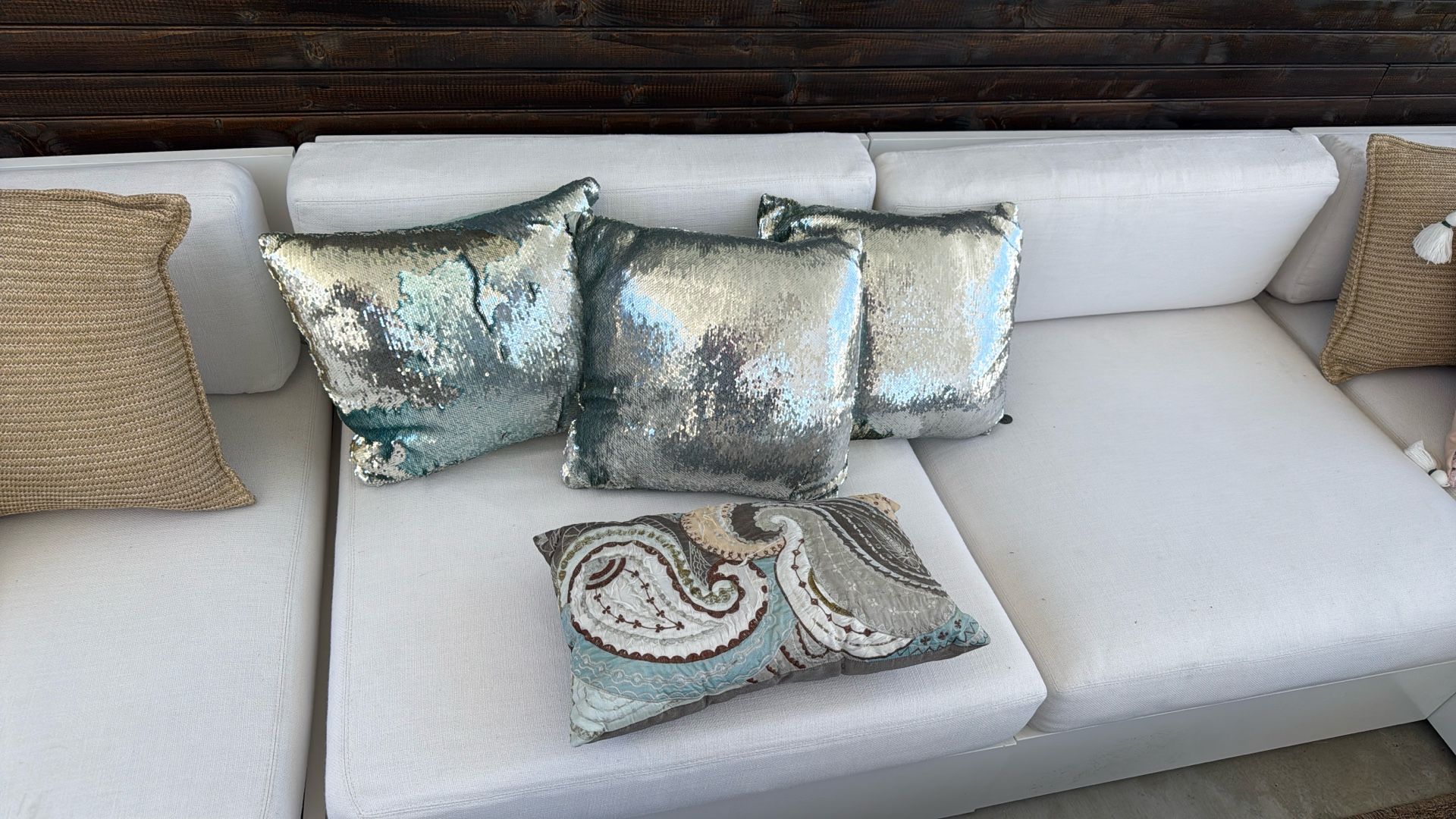 4 Pier One Pillows