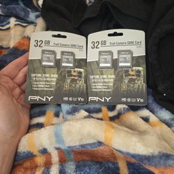 Brand New Never Opened 2 Packs Of 2 Sdhc Cards