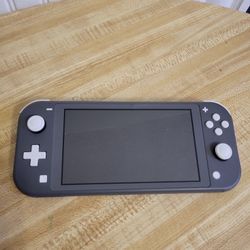 Grey nintendo Switch Lite(comes With All Accesories And Includes Physical Copy Of Botw)send Me Offers