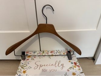 Wooden Hangers with & without pant clips